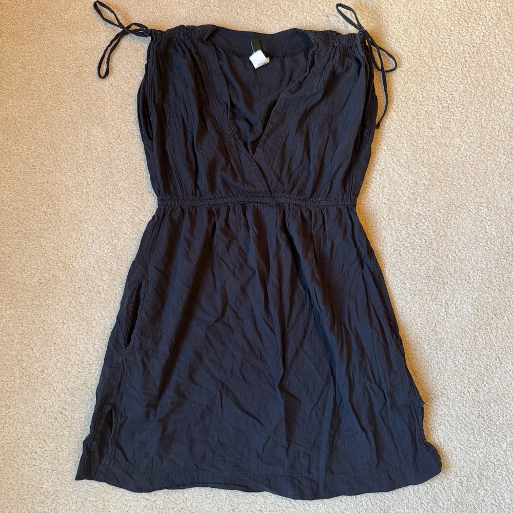 Ralph Lauren Crushed Cotton Farrah Dress Cover Up